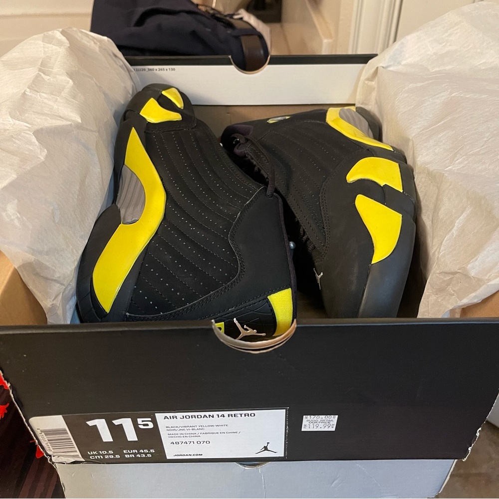 🔥🔥AIR JORDAN 14 THUNDER🔥🔥